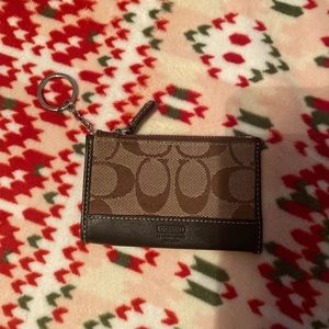 Coach mini wallet